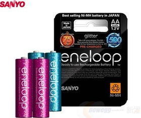经典绚丽之作 Sanyo三洋eneloop亮彩纪念版5号充电电池体验